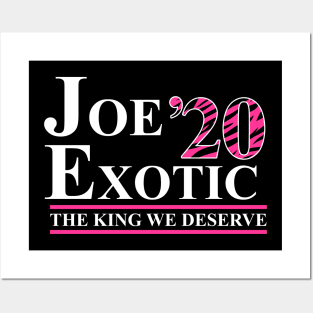 Joe Exotic for President Posters and Art